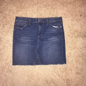 Denim skirt